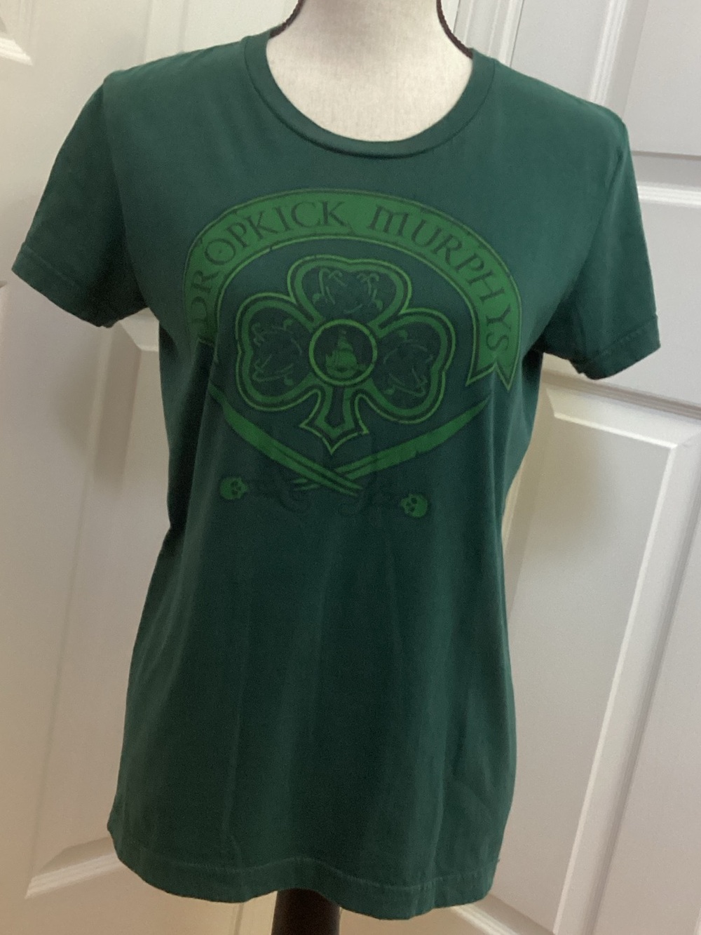 Women’s Vintage Dropkick Murphys concert shirt, size large.